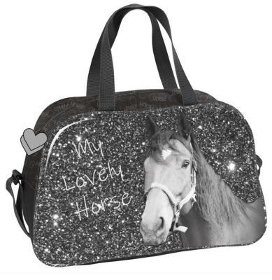 Opakowanie Torba sportowa Horse czarno-szara