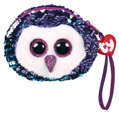 Opakowanie Ty Fashion - cekinowa torba na nadgarstek Sowa