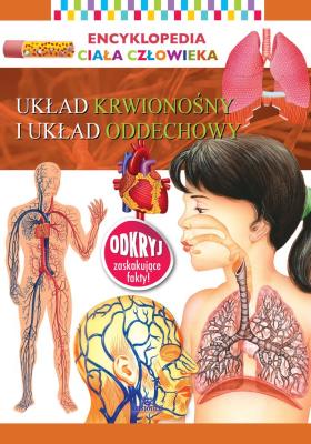 UKŁAD KRWIONOŚNY I UKŁAD ODDECHOWY ENCYKLOPEDIA CIAŁA CZŁOWIEKA. Autor: Opracowanie zbiorowe. SmakLiter.pl Okładka książki UKŁAD KRWIONOŚNY I UKŁAD ODDECHOWY ENCYKLOPEDIA CIAŁA CZŁOWIEKA