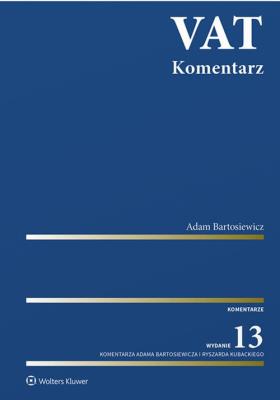 Okładka książki VAT Komentarz
