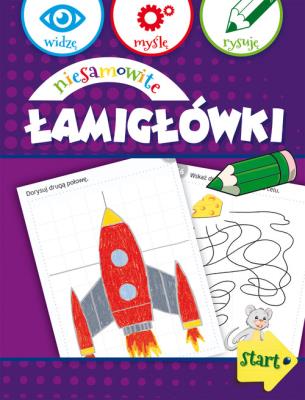 Okładka książki Widzę, myślę, rysuję. Niesamowite łamigłówki
