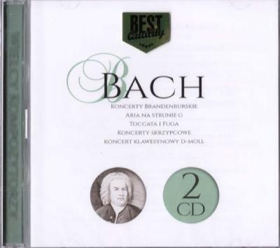 Okładka książki Wielcy kompozytorzy - Bach (2 CD)