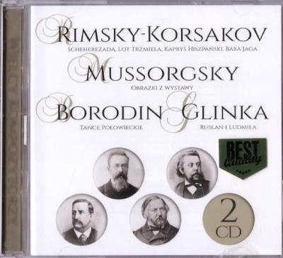 Wielcy kompozytorzy - Rimsky-Korsakov... (2 CD). Autor: praca zbiorowa. SmakLiter.pl Okładka książki Wielcy kompozytorzy - Rimsky-Korsakov... (2 CD)