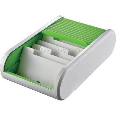 Opakowanie Wizytownik zamykany biało-jasnozielony