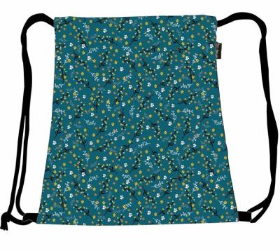 Opakowanie Worek/plecak codura wodoodporna Kwiatki fashion