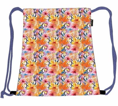 Opakowanie Worek/plecak codura wodoodporna Papugi