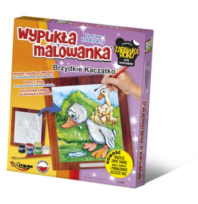 Opakowanie WYPUKŁA MALOWANKA BAJKA BRZYDKIE KACZĄTKO 61808