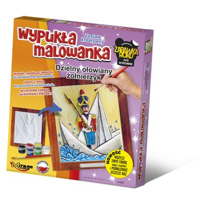 Opakowanie WYPUKŁA MALOWANKA BAJKA DZIELNY OŁOWIANY ŻOŁNIERZYK 61807