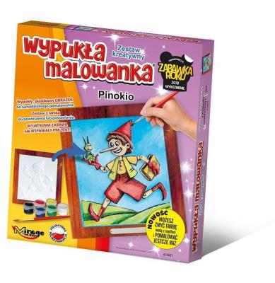 Opakowanie Wypukła malowanka Bajka Pinokio