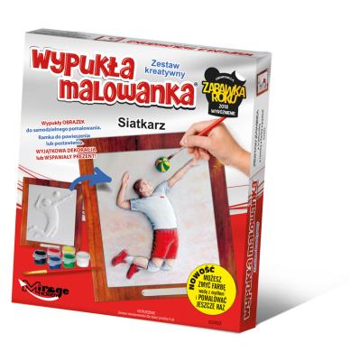 Opakowanie Wypukła malowanka Sport Siatkarz