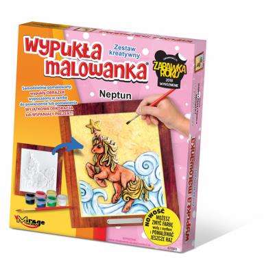 Opakowanie Wypukła malowanka - Jednorożec Neptun