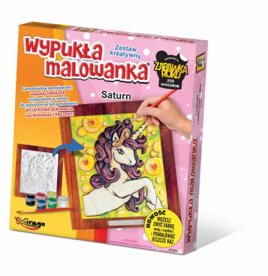 Opakowanie Wypukła malowanka - Jednorożec Saturn
