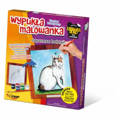 Opakowanie Wypukła Malowanka - Kot Japanese Bobtail