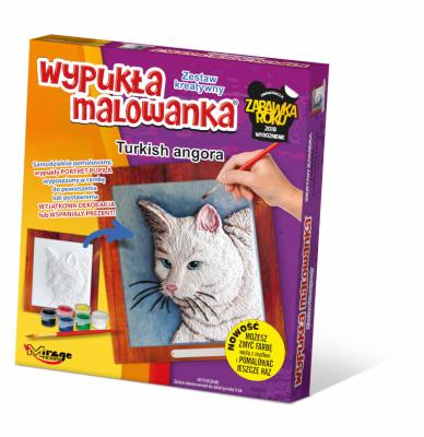 Opakowanie Wypukła Malowanka - Kot Turecki Angora