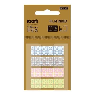 Opakowanie Zakładki ind. zetki, 4 kolory, bloom