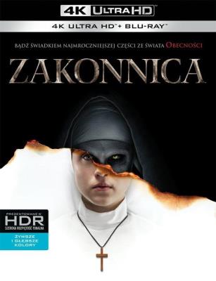 Zakonnica (2 Blu-ray) 4K. Autor: Hardy Corin. SmakLiter.pl Okładka książki Zakonnica (2 Blu-ray) 4K