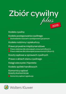 Okładka książki Zbiór cywilny PLUS 2019