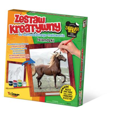 Opakowanie Zestaw Kreatywny do malowania - Koń Islandzki