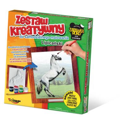 Opakowanie Zestaw Kreatywny do malowania - Koń Lipicański