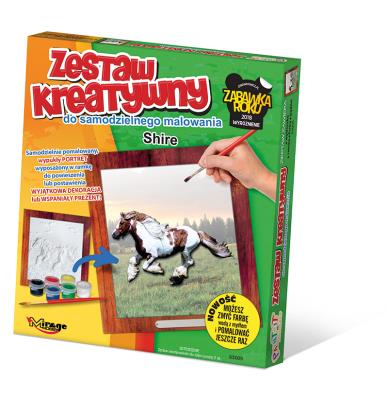 Opakowanie Zestaw Kreatywny do malowania - Koń Shire
