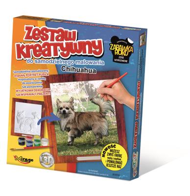 Opakowanie Zestaw Kreatywny do malowania - Chihuahua