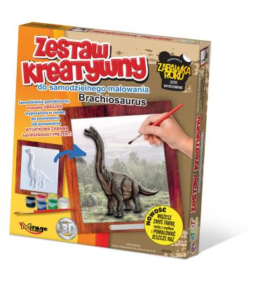 Opakowanie Zestaw Kreatywny do malowania - Dino.Brachiosaurus