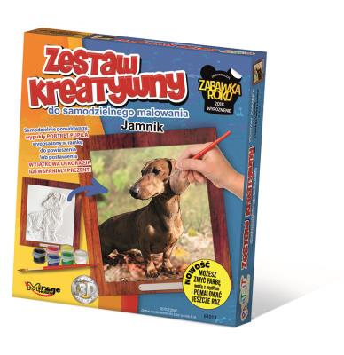 Opakowanie Zestaw Kreatywny do malowania - Jamnik