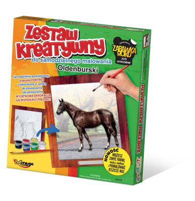 Opakowanie Zestaw Kreatywny do malowania - Koń Oldenburski
