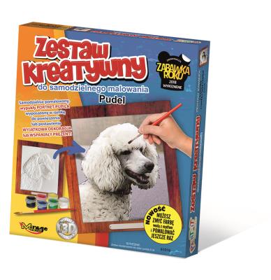Opakowanie Zestaw Kreatywny do malowania - Pudel