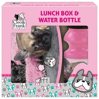 Opakowanie Zestaw śniadaniówka + bidon Cleo i Frank19 DERFORM
