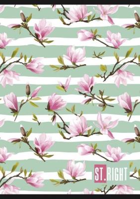 Opakowanie Zeszyt A5 St.Right 60 kartek w kratkę mix1 10 sztuk