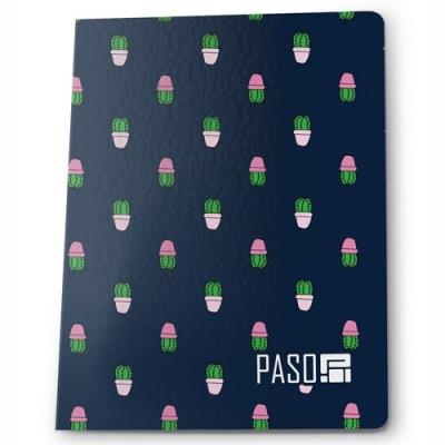 Opakowanie Zeszyt A5 w kratkę 60 kartek Kaktusy 5 sztuk