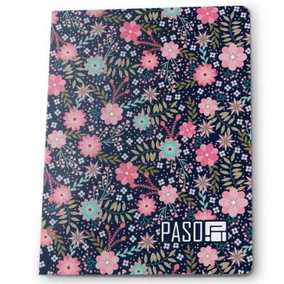 Opakowanie Zeszyt A5 w kratkę 60 kartek Kwiatki 5 sztuk