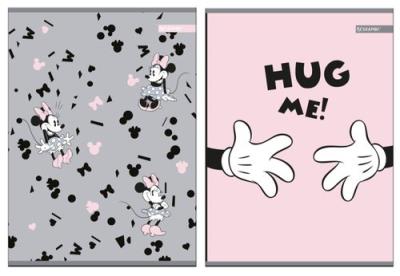 Opakowanie Zeszyt A5 w kratkę 60 kartek Minnie 5 sztuk