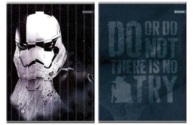 Opakowanie Zeszyt A5 w kratkę 80 kartek Star Wars 5 sztuk