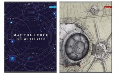 Opakowanie Zeszyt A5 w linie 60 kartek Star Wars 5 sztuk