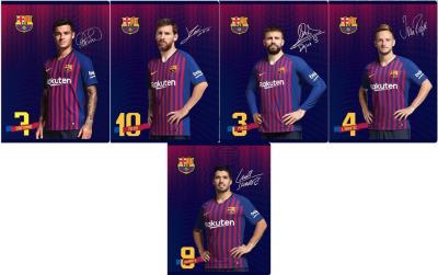 Zeszyt A5/16K kratka FC Barcelona 7 (20szt) ASTRA. Wydawca: ASTRA papiernicze. SmakLiter.pl Opakowanie Zeszyt A5/16K kratka FC Barcelona 7 (20szt) ASTRA