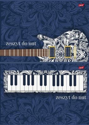Opakowanie Zeszyty do nut A4 16 kartek 20 sztuk mix