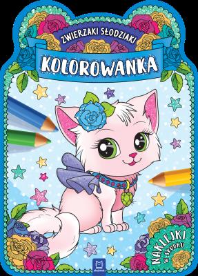 Okładka książki ZWIERZAKI SŁODZIAKI KOLOROWANKA