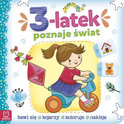 Okładka książki 3-latek poznaje świat