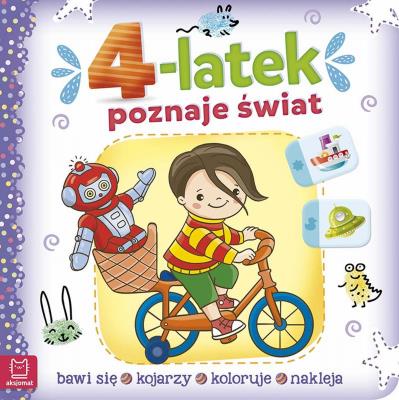 Okładka książki 4-latek poznaje świat