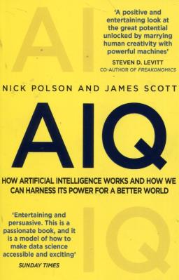 AIQ. Autor: Polson Nick, Scott James. SmakLiter.pl Okładka książki AIQ