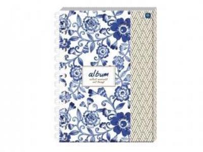 Opakowanie Album fotograficzny  B5 25 kartek na spirali z magnesem złoty