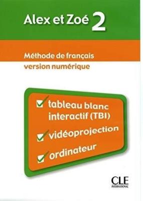 Okładka książki Alex et Zoe 2 Materiały do tablicy interaktywnej