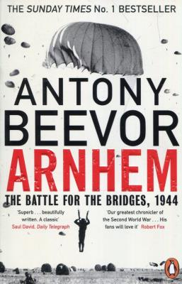 Arnhem. Autor: Antony Beevor. SmakLiter.pl Okładka książki Arnhem
