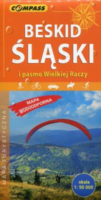Okładka książki Beskid Śląski i pasmo Wielkiej Raczy mapa turystyczna 1:50 000