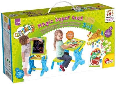 Opakowanie Biurko z tablicą LED 3 w 1