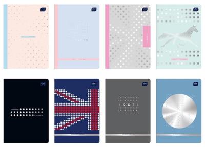 Opakowanie Brulion A5/64K oprawa półtwarda Kropki (5szt)