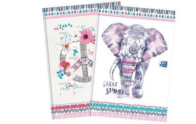 Opakowanie Brulion A6/48K kratka Boho (5szt) OXFORD