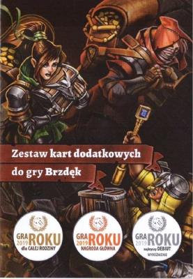 Brzdęk - karty promo. Wydawca: Lucrum. SmakLiter.pl Opakowanie Brzdęk - karty promo